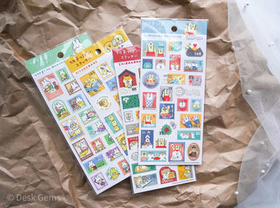 Mind Wave Cute Stamp-shape Stickers 