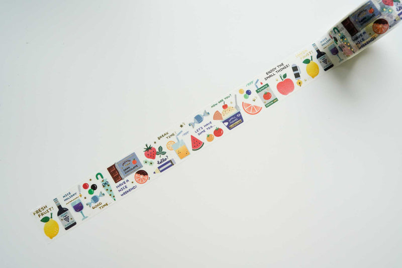 Papier Platz x Eric Small Things Washi Tapes (New Late 2023) - Fruit
