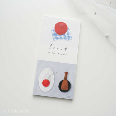 Cozyca x Nishi Shuku Letter Pad - Fruit