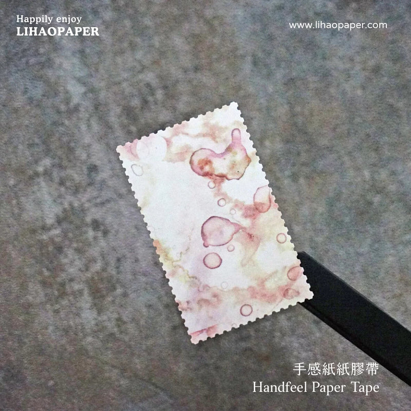 Lihaopaper Tea Stain Postal Stamps Tape