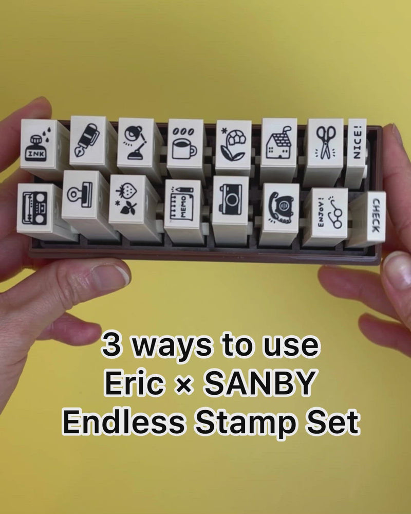 Eric Small Things x SANBY Endless Stamp Set 