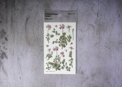 Appree Pressed Flower Stickers - Astrgalus sinicus