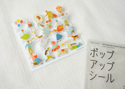 Hitotoki Pop-up Stickers Holiday