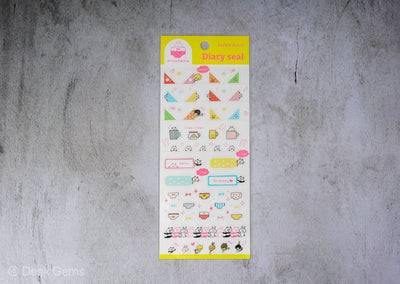 Papier Platz x Mizutama Dairy Stickers - Style B