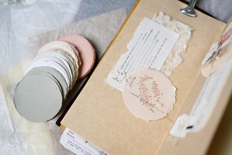 Dyna Handmade Paper Set - Round (Medium) 