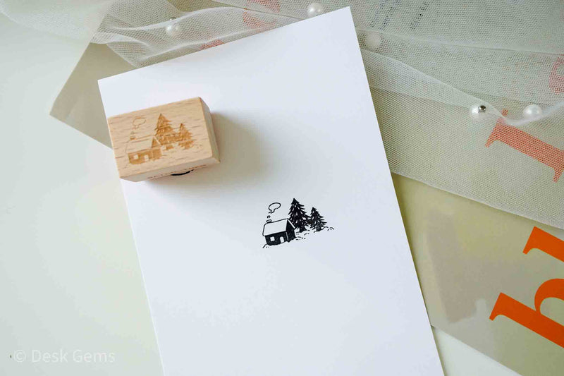 Watch_Them Limited Series Stamp - Christmas - Snowy Little House
