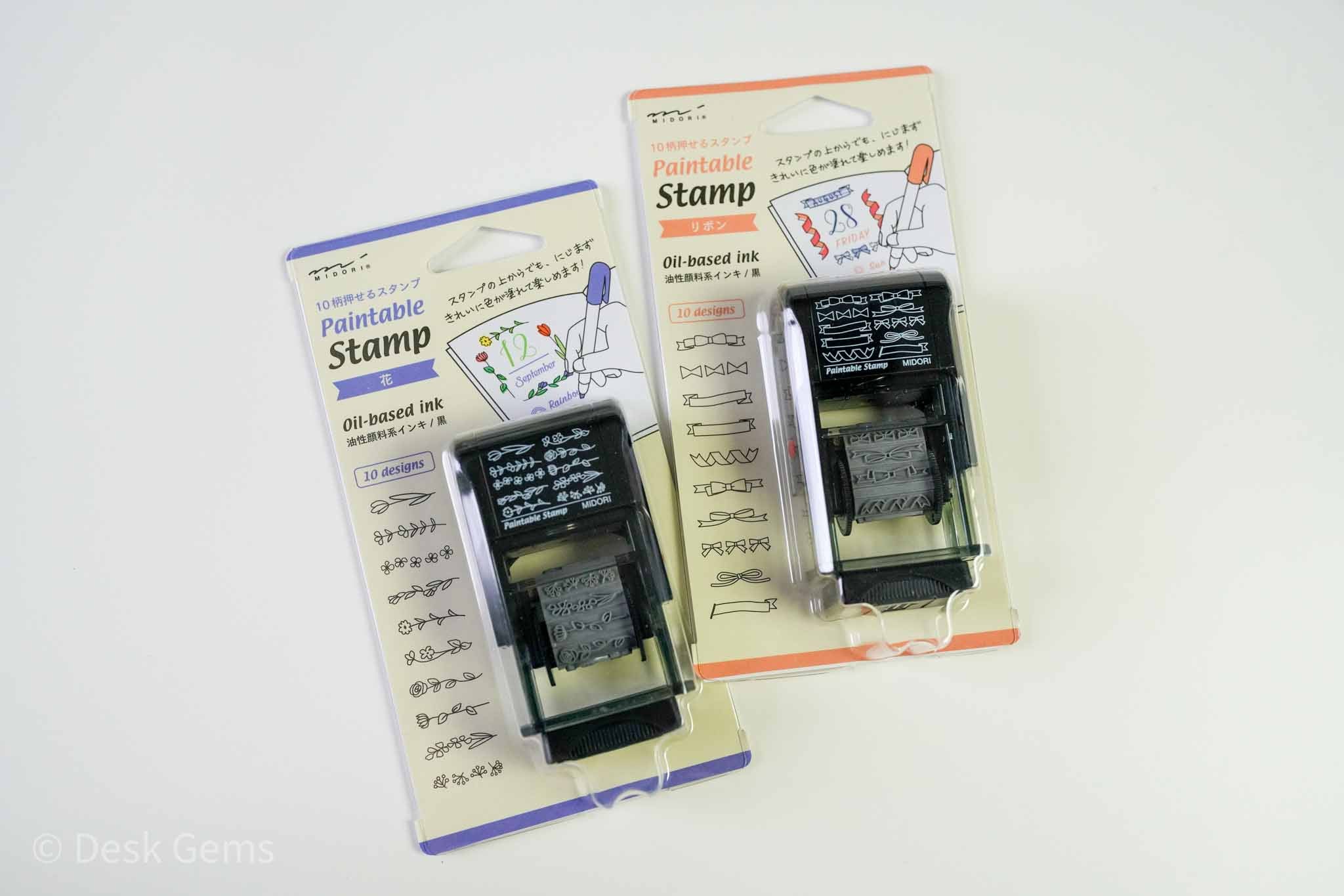 Midori Paintable Stamp Storage Case for 10 Design Type