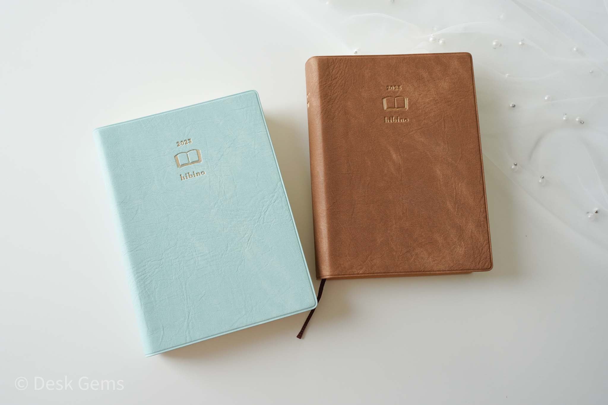 Midori Hibino 2023 Planner One Day Two Page Desk Gems