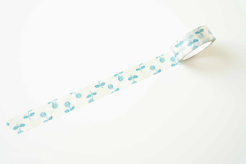 Seitousha Limited Edition Washi Tapes - Little Flowers - Harvest (Dawn)