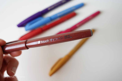Pentel Fude Touch Sign Brush Pen - Colors