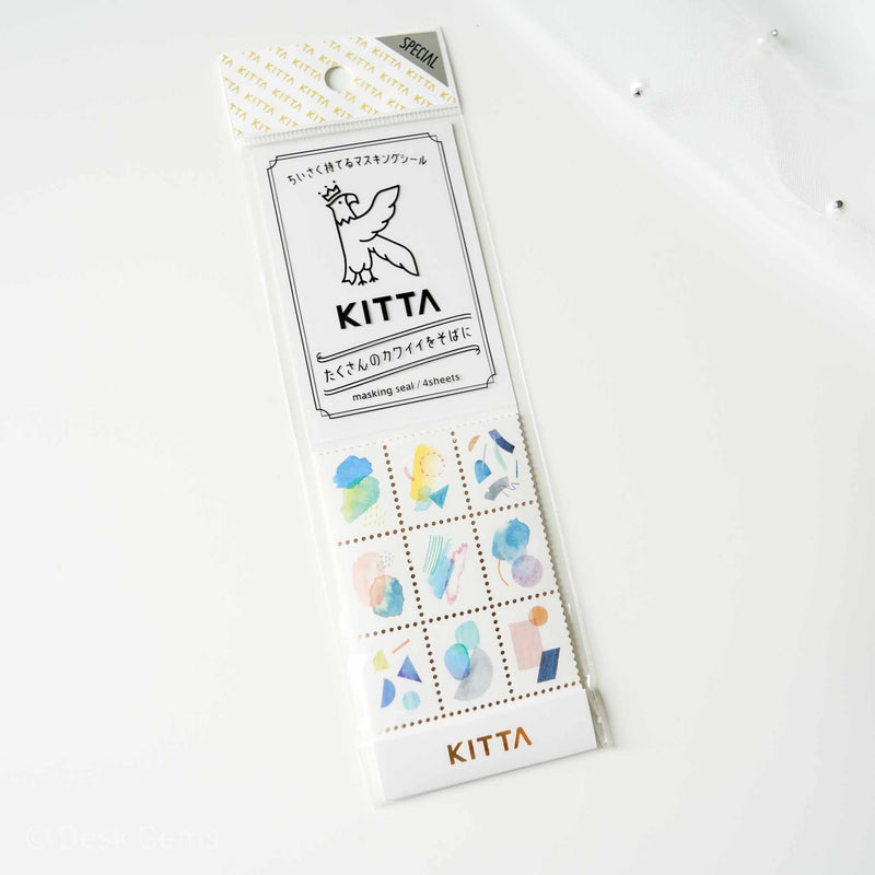 KITTA Special Stamp-Shaped Stickers (New Spring 2023)