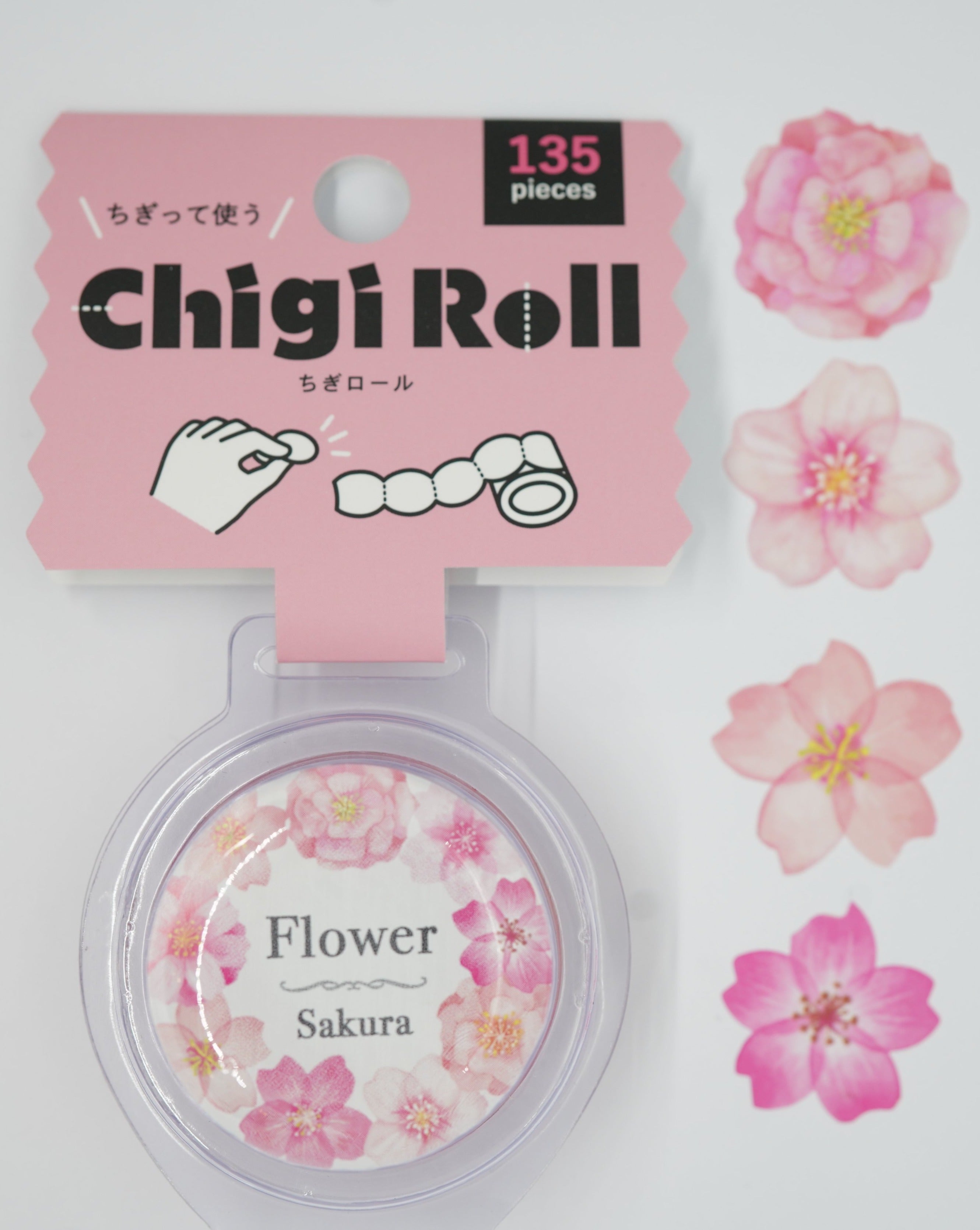 Mind Wave Sakura Chigi Sticker Roll – Desk Gems