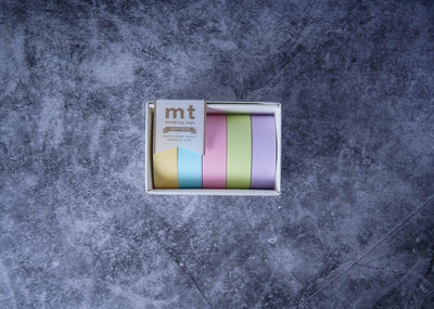 MT Washi Tape Set - Pastel 1