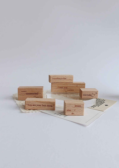 Sue Sauce Rubber Stamp - English Words 