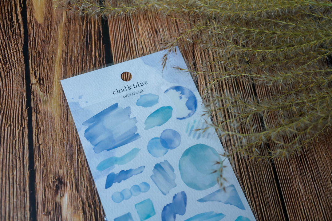Mind Wave Watercolor Seals