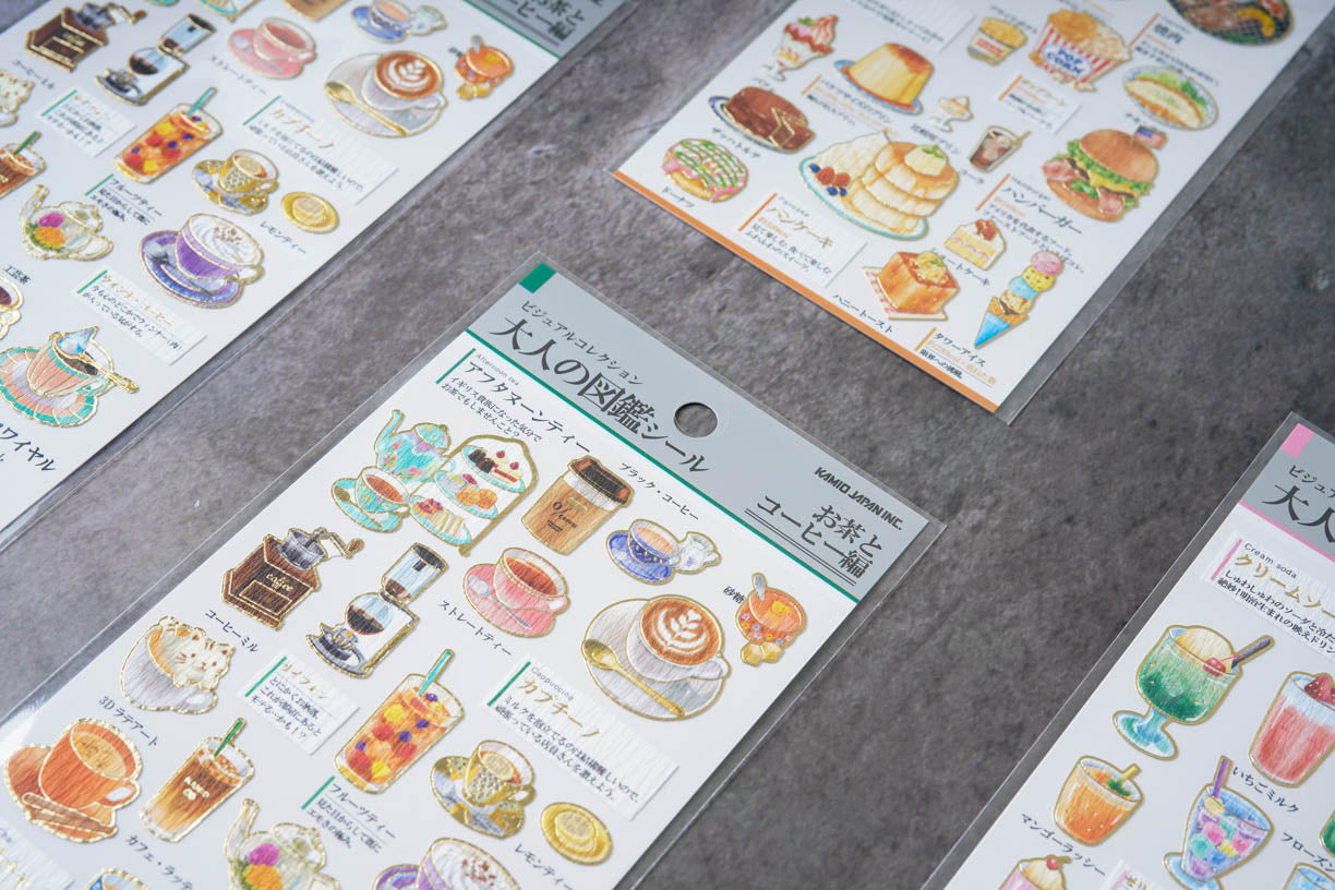 Kamio Collectable Stickers – Desk Gems