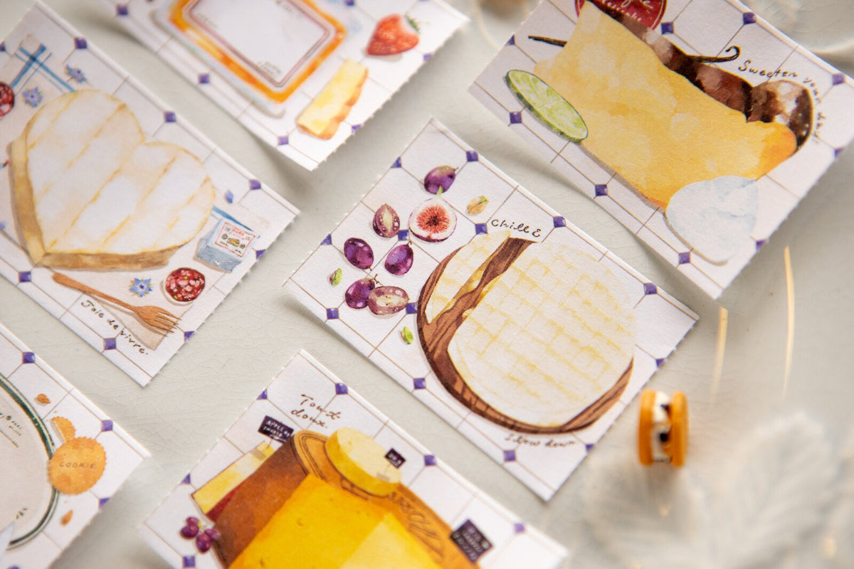 OURS Cheese Lover Memo Sticker Roll
