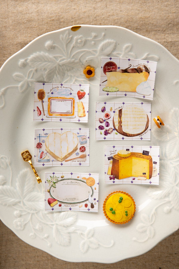 OURS Cheese Lover Memo Sticker Roll