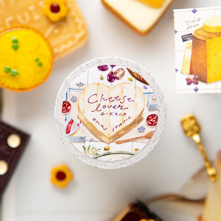 OURS Cheese Lover Memo Sticker Roll