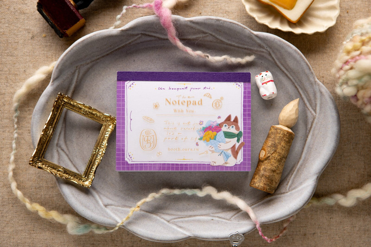 OURS Note Pad - An Afternoon with You