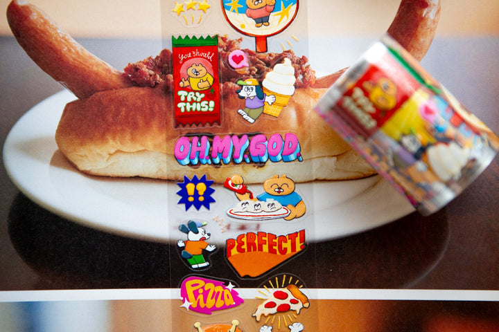 OURS Original Kiss-cut PET Tape - Super Awesome Fast Food Club