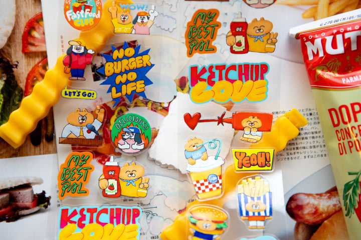 OURS Original Kiss-cut PET Tape - Super Awesome Fast Food Club