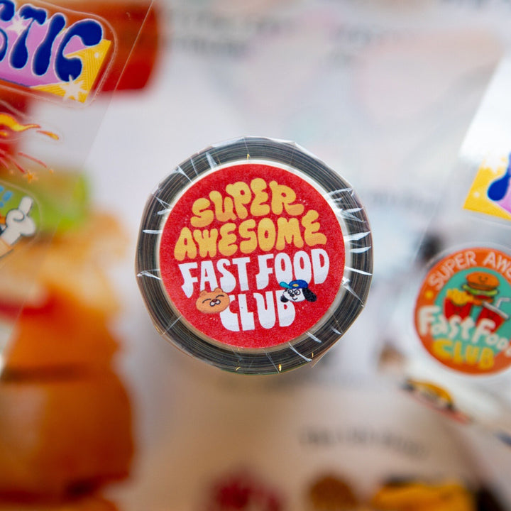 OURS Original Kiss-cut PET Tape - Super Awesome Fast Food Club