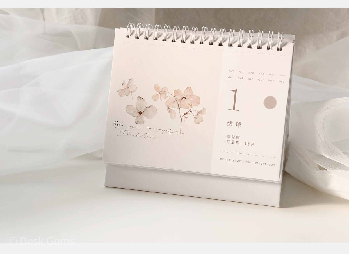 Freckles Tea Vol.3 Undated Calendar - Botanical GardenFreckles Tea Vol.3 Undated Calendar - Botanical Garden