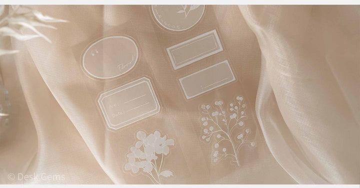 Freckles Tea Vol.3  Die-Cut Tape - Blank Pages