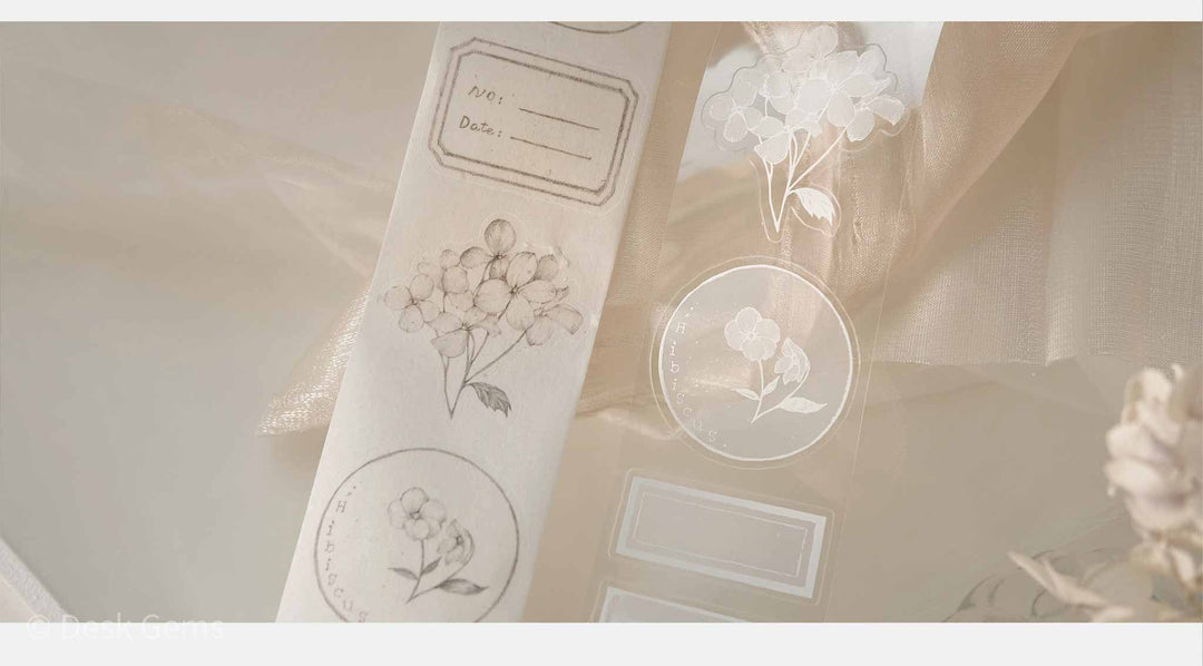 Freckles Tea Vol.3  Die-Cut Tape - Blank Pages