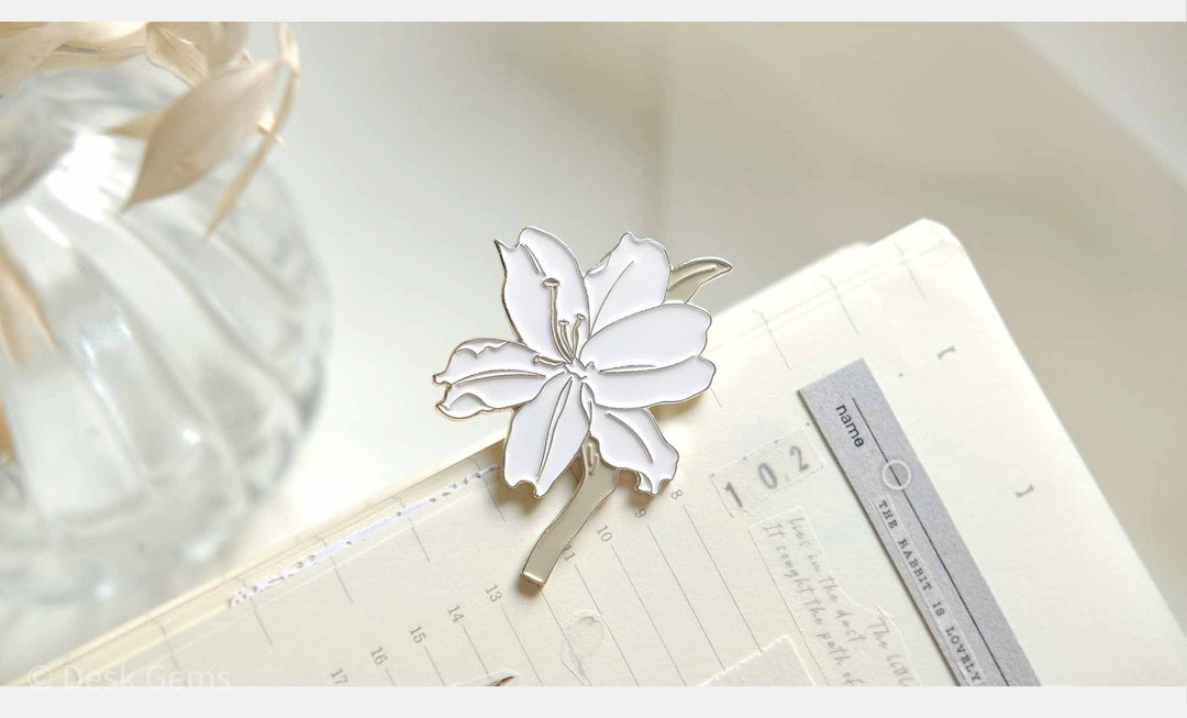 Freckles Tea Vol.3 Metal Clip - Lily