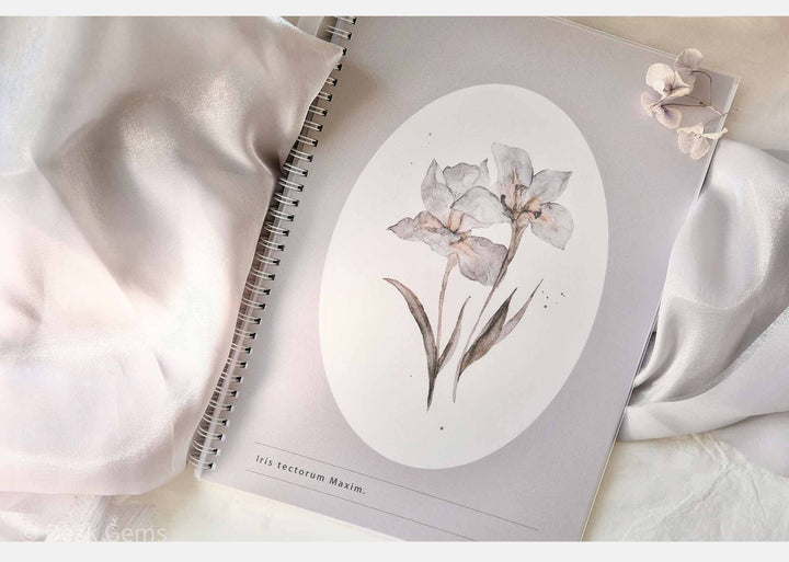 Freckles Tea Vol.3 Sticker Books - Iris