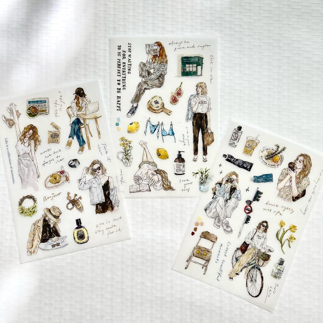 Pion Transfer Stickers - Chill 1