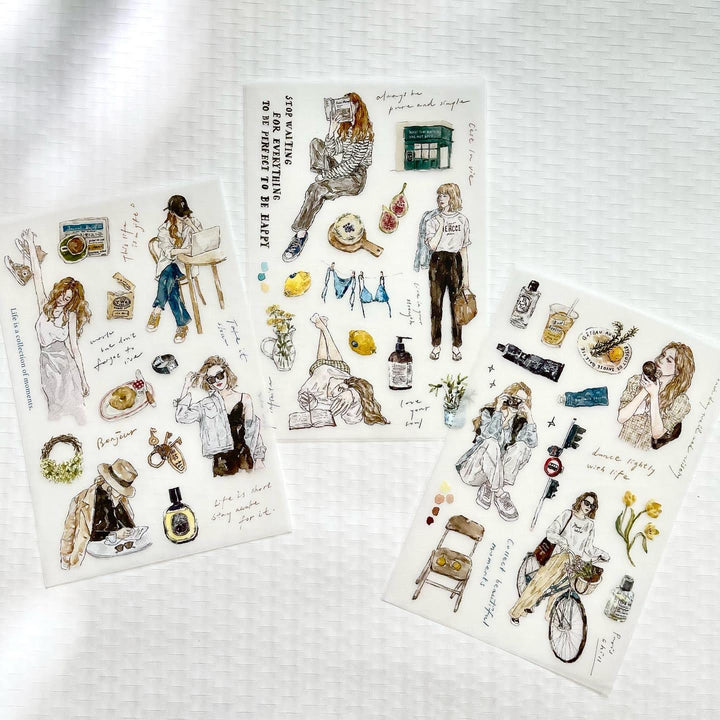 Pion Transfer Stickers - Chill 1