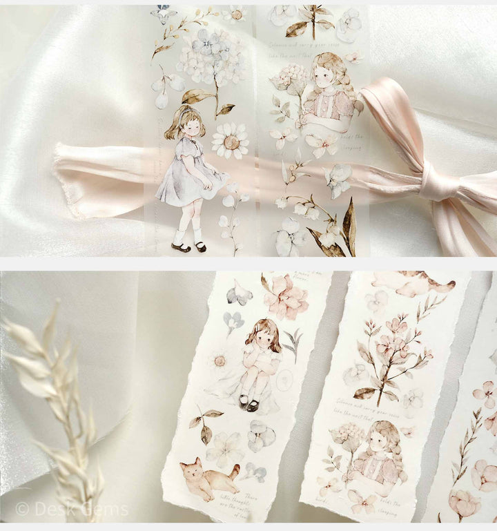 Freckles Tea Vol.3  Pure White Series Tape - Forest Poems