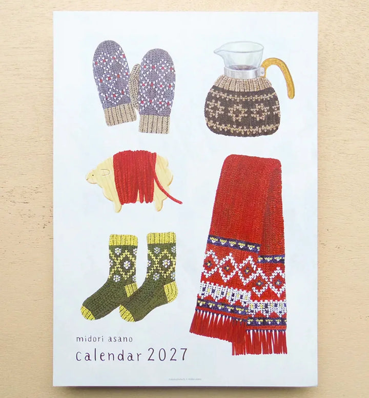 Cozyca x Midori Asano Detached Calendar 2027