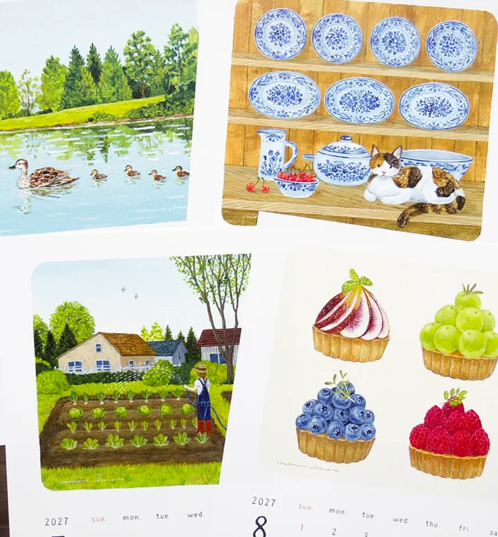 Cozyca x Midori Asano Detached Calendar 2027
