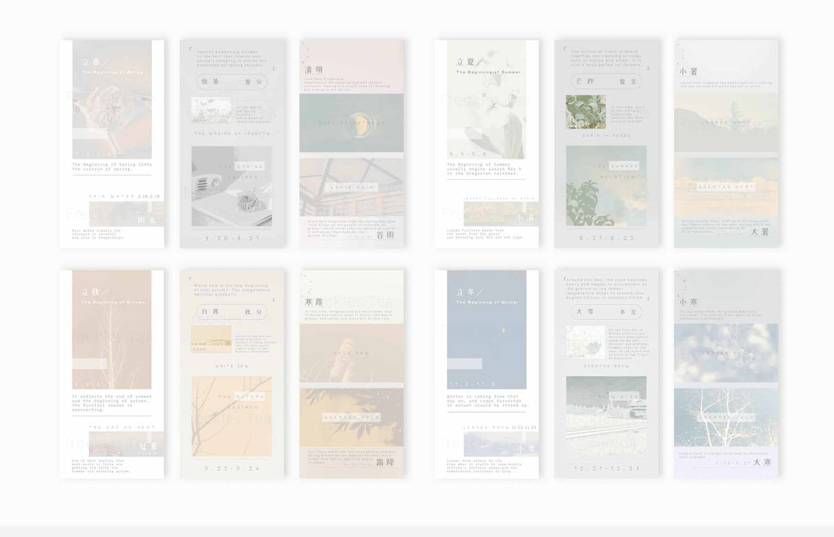 Freckles Tea Vol.3  Pure White Series Tape Sets
