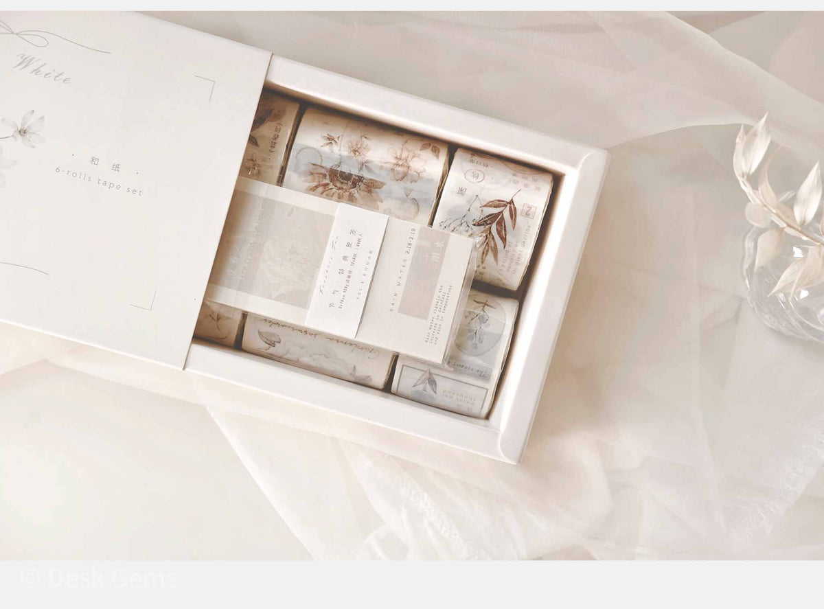 Freckles Tea Vol.3  Pure White Series Tape Sets
