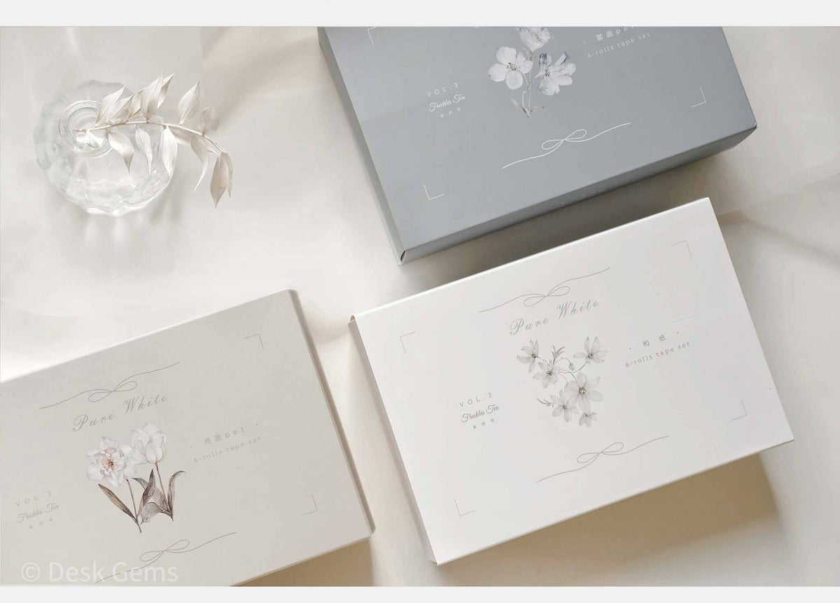 Freckles Tea Vol.3 Pure White Series Tape Sets 
