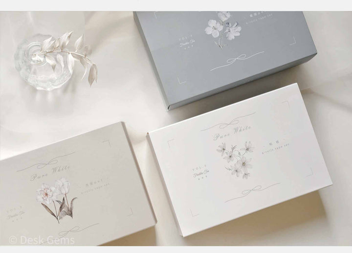 Freckles Tea Vol.3 Pure White Series Tape Sets 