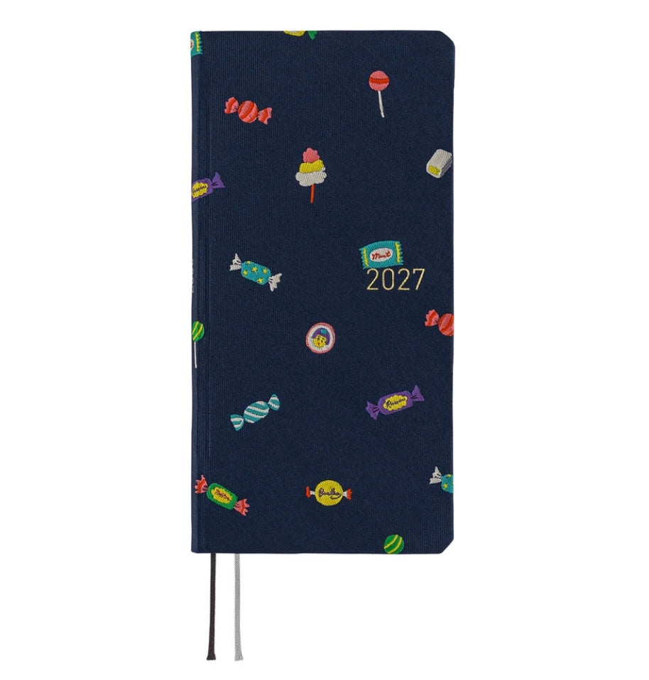 Hobonichi Techo Weeks 2027 - Bow &amp; Tie: Candy Dream