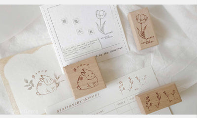 Freckles Tea Vol.3 Stamp Set - Flower Island 