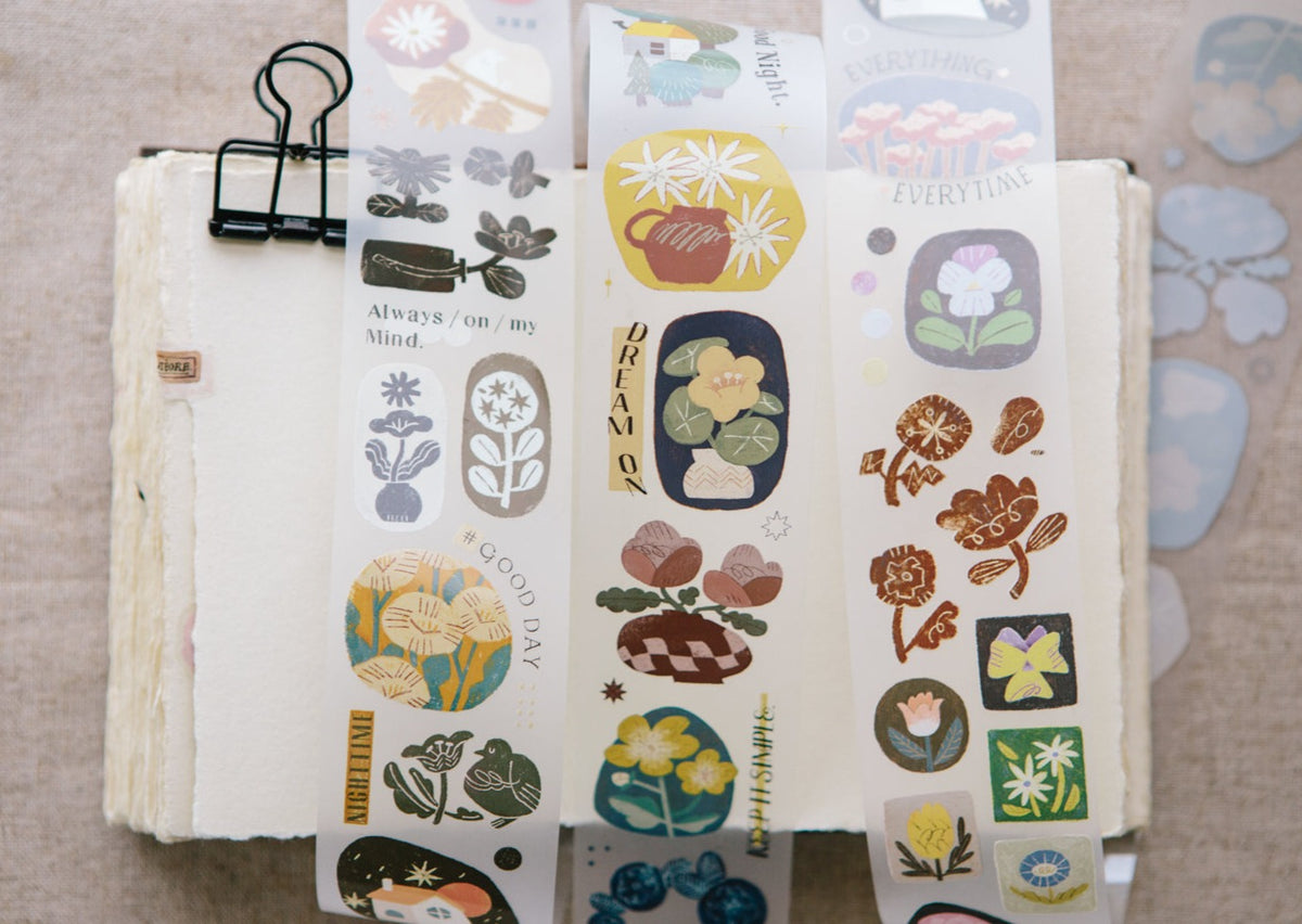 OURS All the Flowers PET Tape