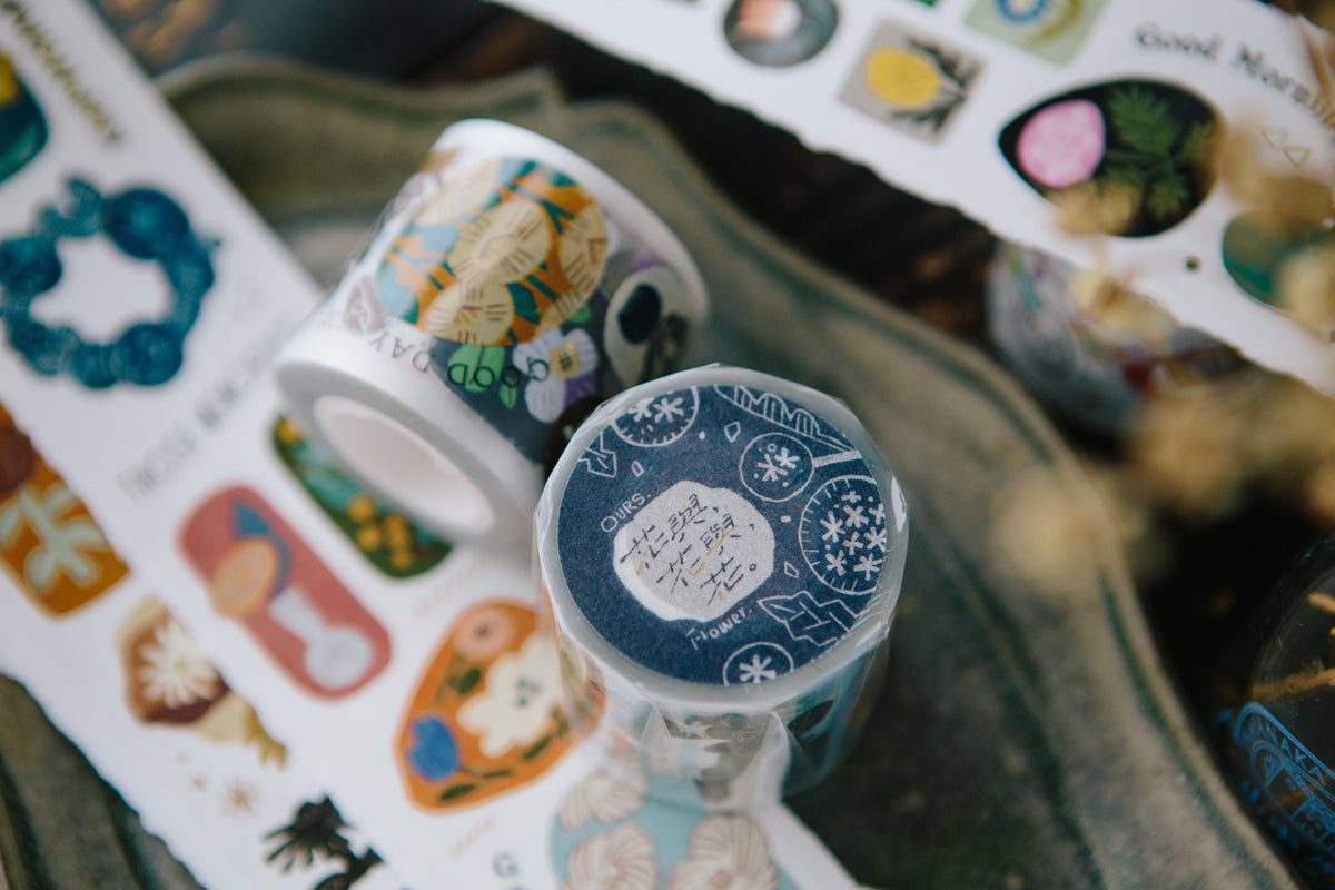 OURS All the Flowers PET Tape