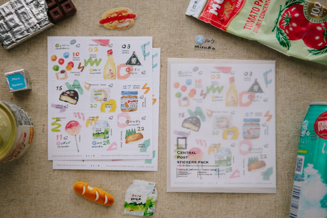 OURS Convenience Store Stamp Sticker
