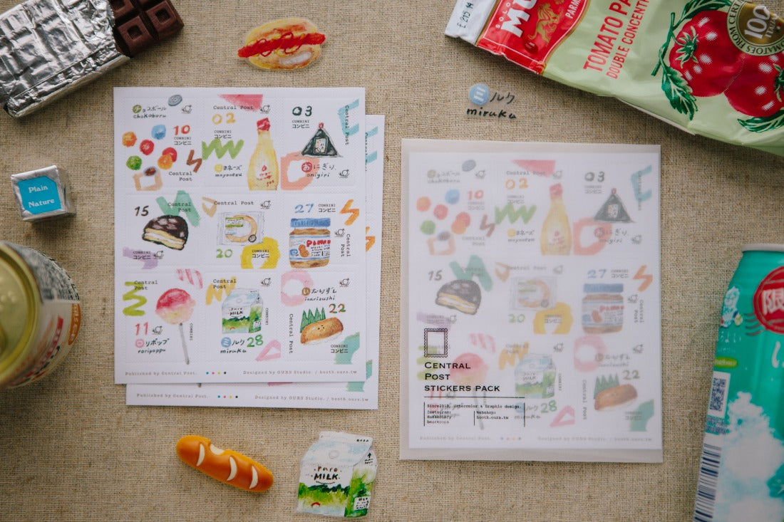 OURS Convenience Store Stamp Sticker