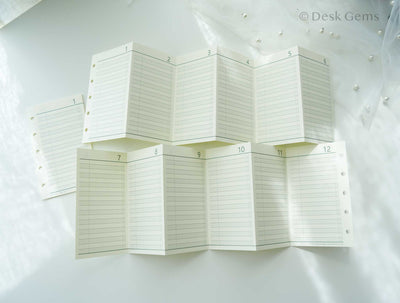 Atabo Accordion Fold Insert - To-Do