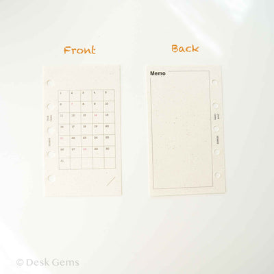 Desk Gems Le Mien Inserts - Single Habit Tracker (M5)