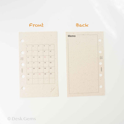 Desk Gems Le Mien Inserts - Single Habit Tracker (M5)